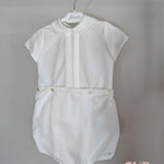 Completo neonato NISERET 5718 Panna<BR/> 5718 PANNA NISERET 