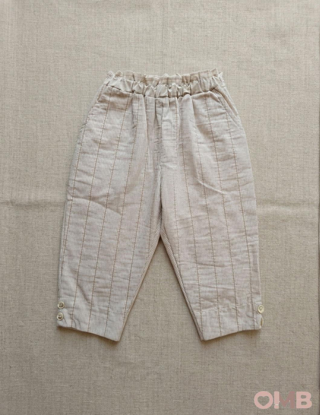 Pantalone neonata 1+INTHEFAMILY COLLIURE Beige COLLIURE RIGA 1+INTHEFAMILY 
