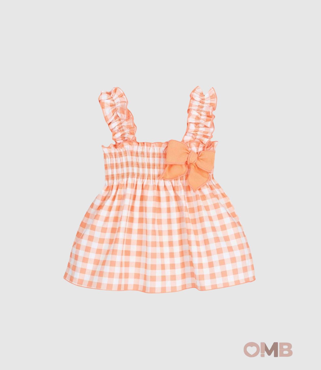 Abito CALAMARO BABY neonata 21338B Pesca<BR/> 21338-B PESCA CALAMARO BABY 