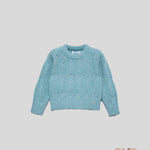 Maglione neonata ABEL&LULA 5816 Azzurro 5816 ACQUA ABEL&LULA 