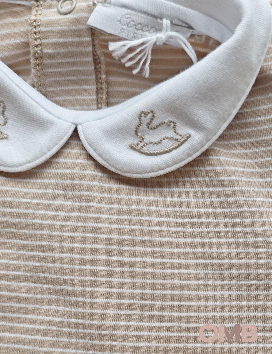 Completo neonato COCCODE C63153 Beige C63153 CONIGLI COCCODE 