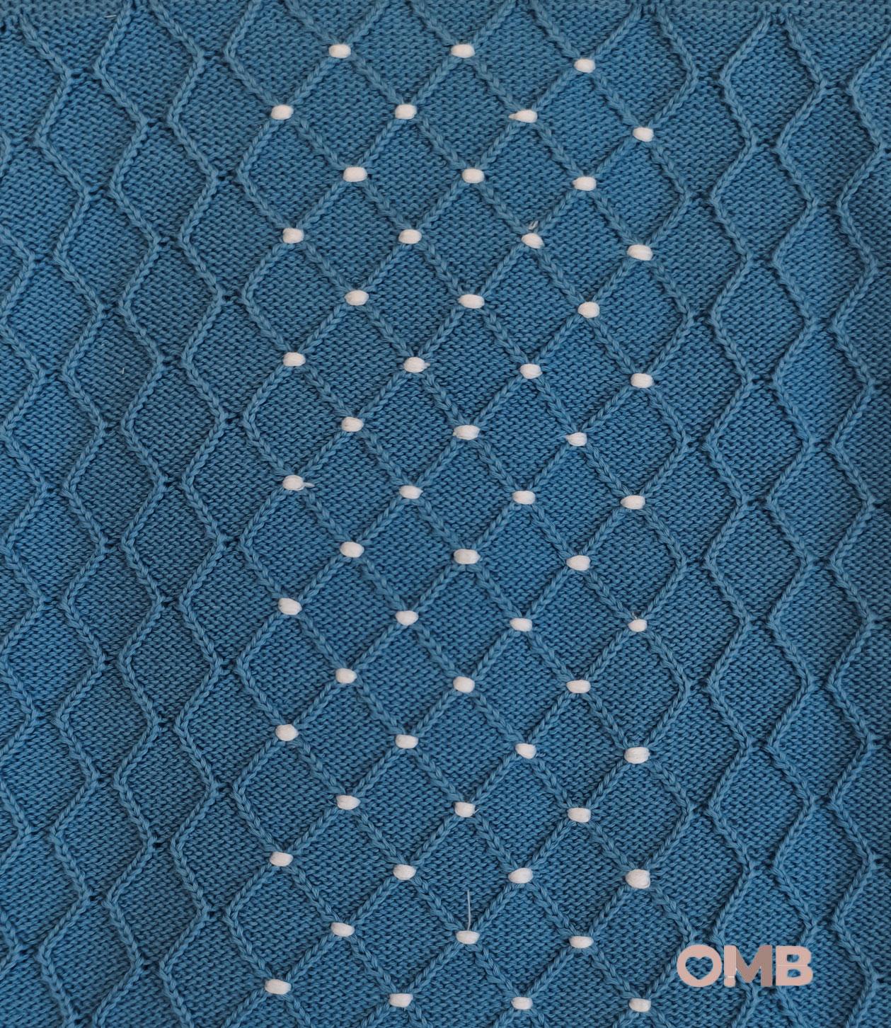 Coperta neonato PEPECE' 2450 Ottanio 2450 OTTANIO PEPECE' 