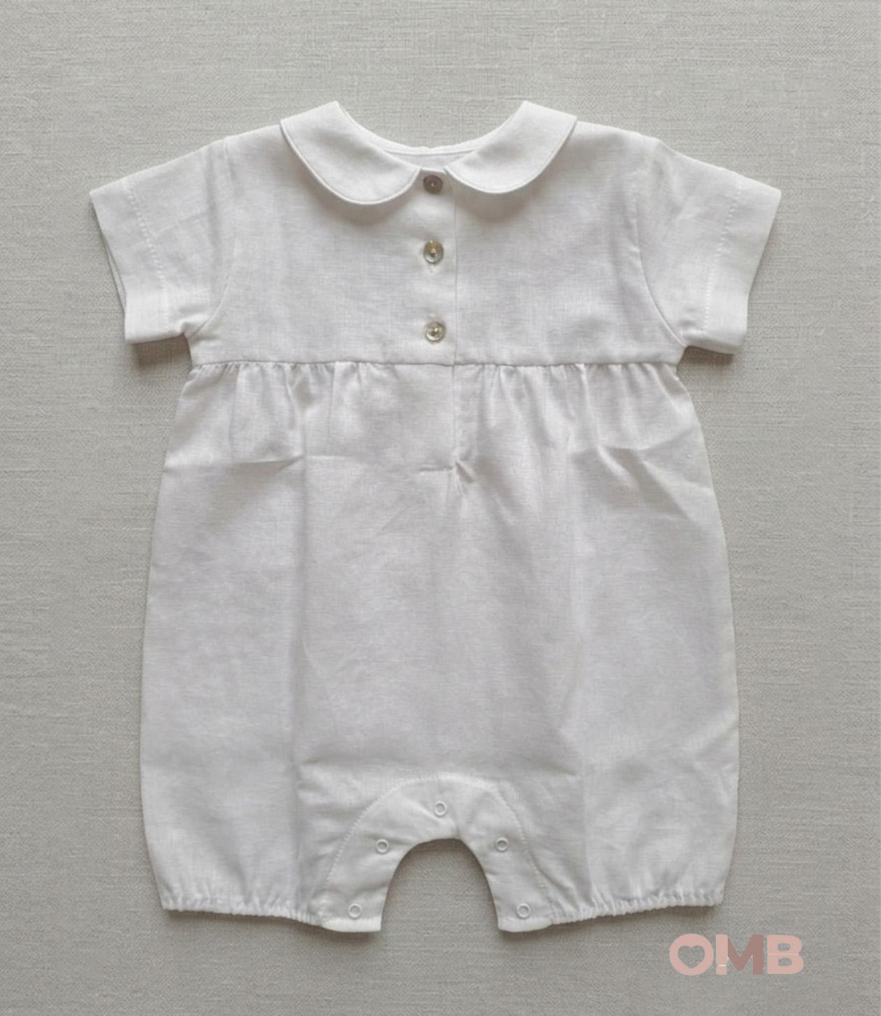 Pagliaccetto neonato COCCODE C63128 Bianco C63128 BIANCO/CIELO COCCODE 