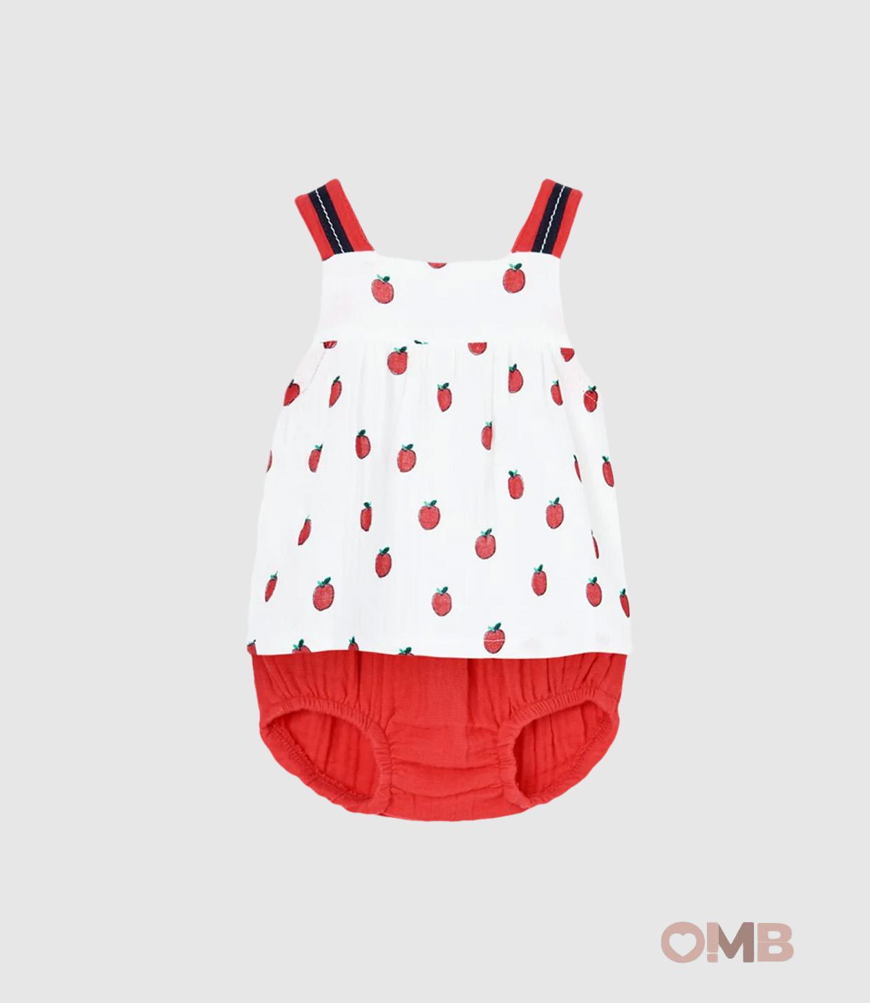 Coordinato BOBOLI neonata 126201 Rosso 126201 ROSSO BOBOLI 