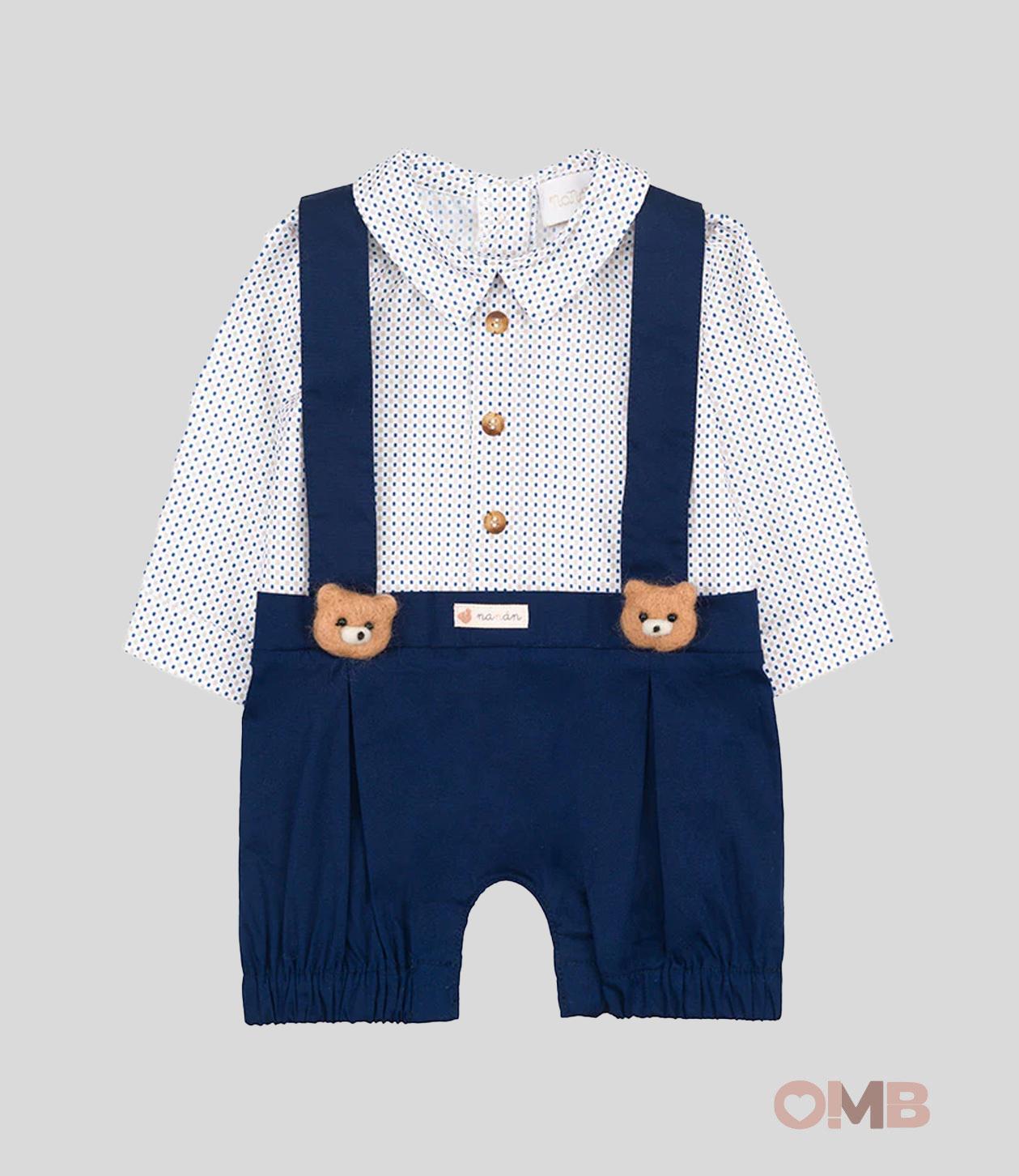 Pagliaccetto Neonato Nanan 186 blu 186 BLU NANAN 