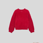 Maglione Abel&Lula bambina 5827 Rosso 5827 ROSSO ABEL&LULA 