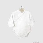 Body CALAMARO BABY neonato 01206 Bianco 01206 BIANCO CALAMARO BABY 