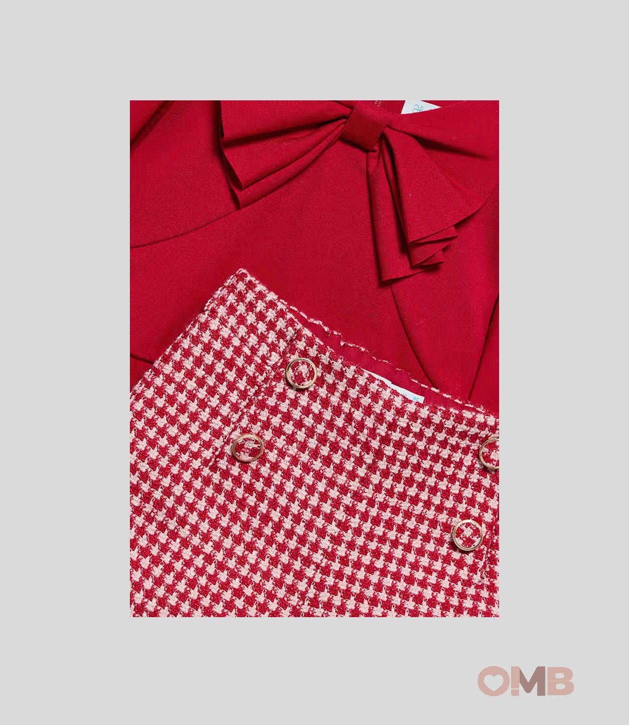 Completo neonata ABEL&LULA 5711 Rosso 5711 ROSSO ABEL&LULA 