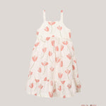Abito bambina PLAY UP 4AS11454 Pesca 4AS11454 PESCA PLAY UP 