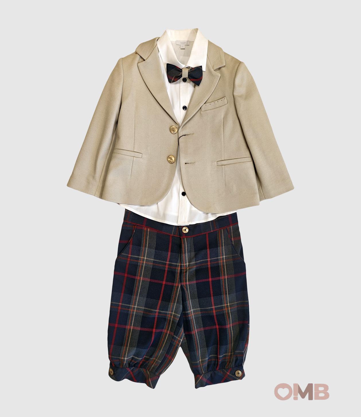 Completo BABY A. bambino L3128 Beige L3128 GIACCA BABY A. 