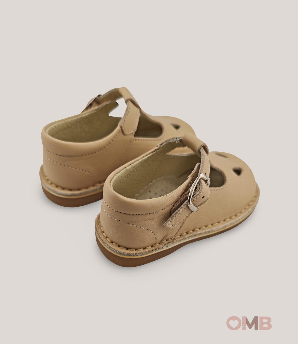 Scarpe bambino PANYNO B3218 Beige B3218 SETA PORCELANA PANYNO 