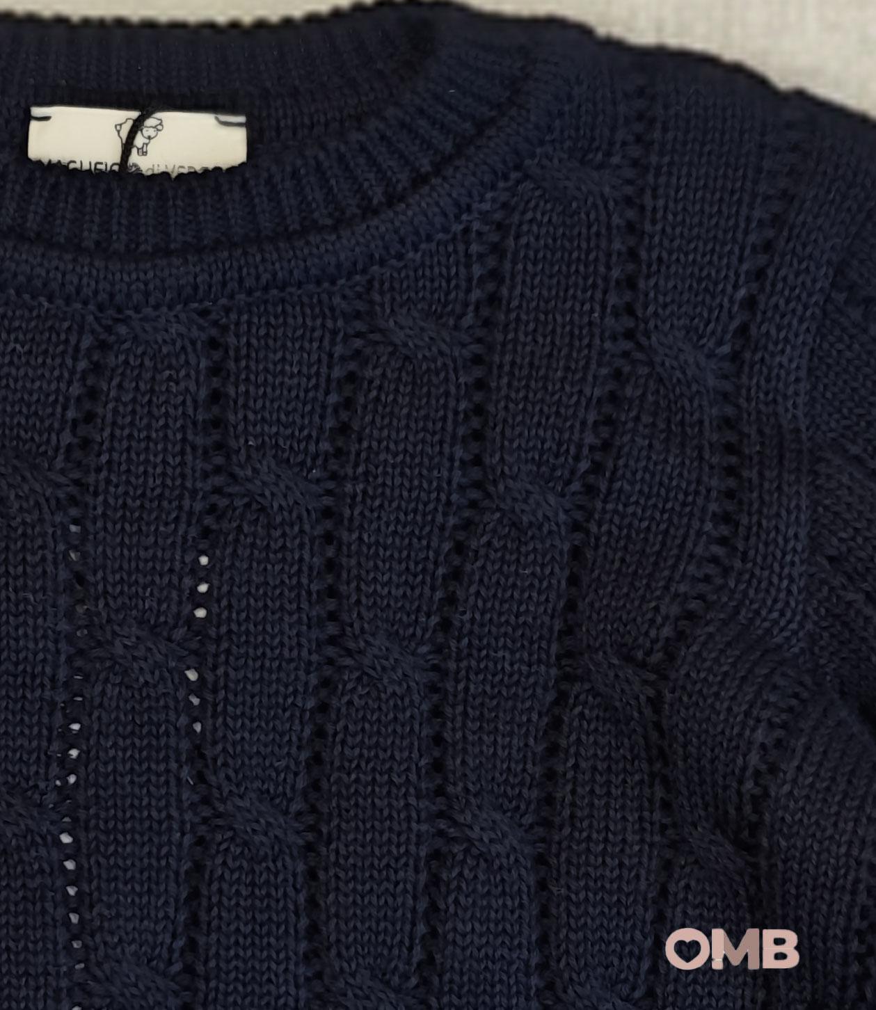 Maglia bambina MAGLIFICIO VERONA 015503 Blu 015503 BLU MAGLIFICIO VERONA 