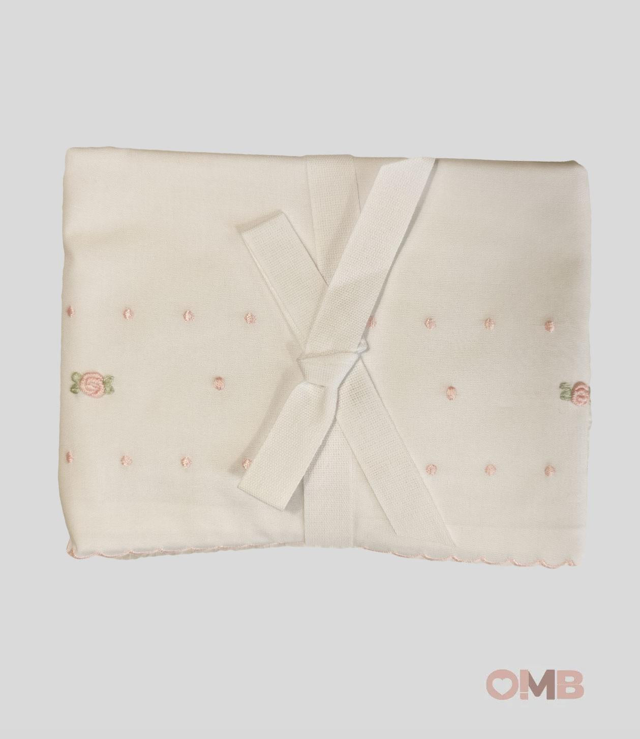 Lenzuola Neonata PEPECE' 1440 Bianco 1440 BCO-ROSA PEPECE' 