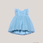 Abito ABEL&LULA neonata TULLE VOLANT 5012 Celeste 5012 CELESTE ABEL&LULA 