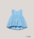 Abito ABEL&LULA neonata TULLE VOLANT 5012 Celeste