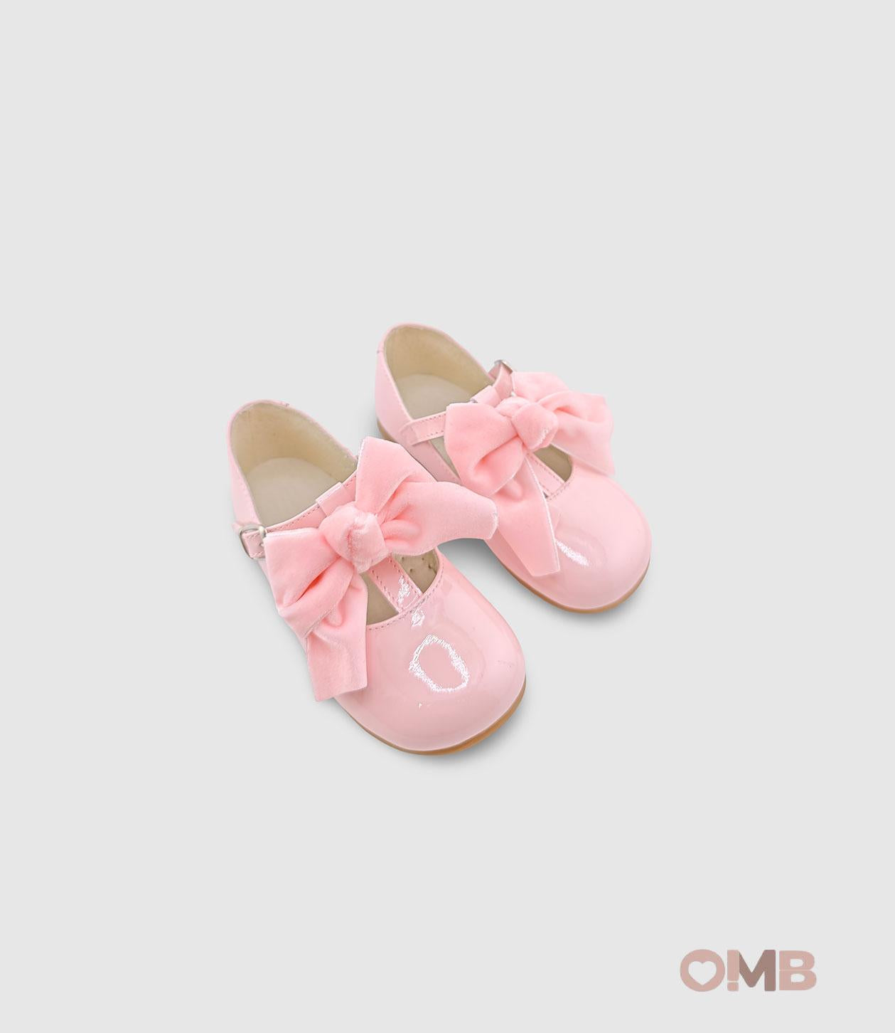 Occhielli PANYNO bambina rosa B2702 PIEL CHAROL PINK PANYNO 