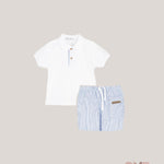 Completo CALAMARO BABY bambino 11317 Celeste 11317 CELESTE CALAMARO BABY 