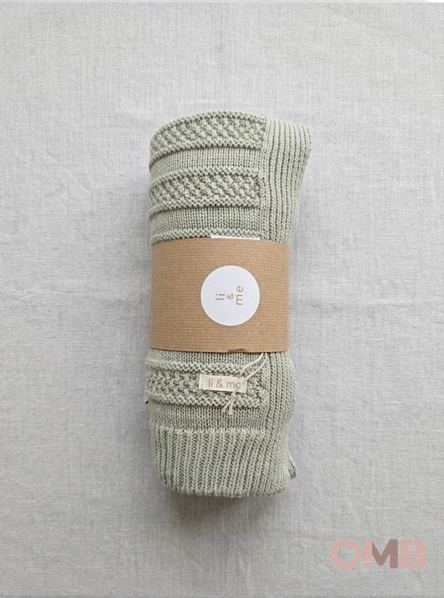 Coperta neonato LI & ME 6848 Verde<BR/> 6848 VERDE LI & ME 