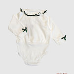 Camicia ARC EN CIEL neonata 1137 Bianco 1137 BCO-VERDE ARC EN CIEL 