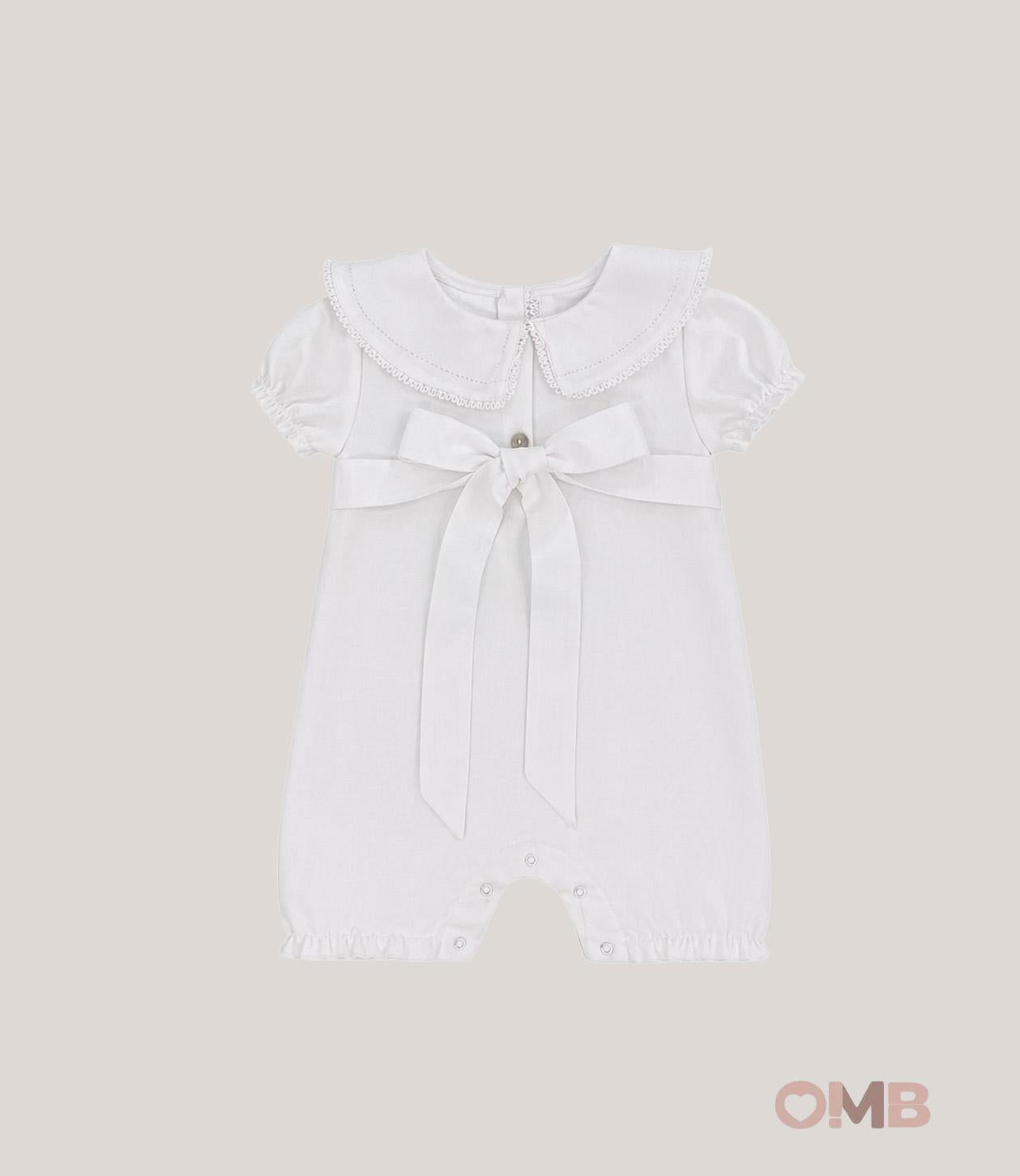 Pagliaccetto neonata COCCODE C63127 Bianco C63127 BIANCO COCCODE 