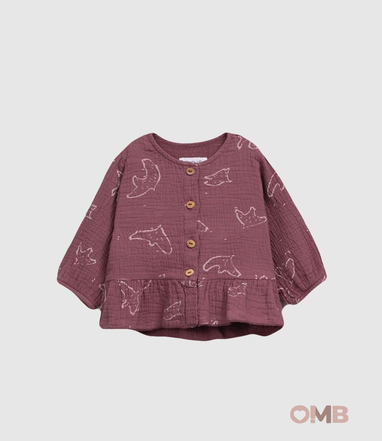 T-shirt Play Up neonata 2AR11301 Malva 2AR11301 MALVA PLAY UP 