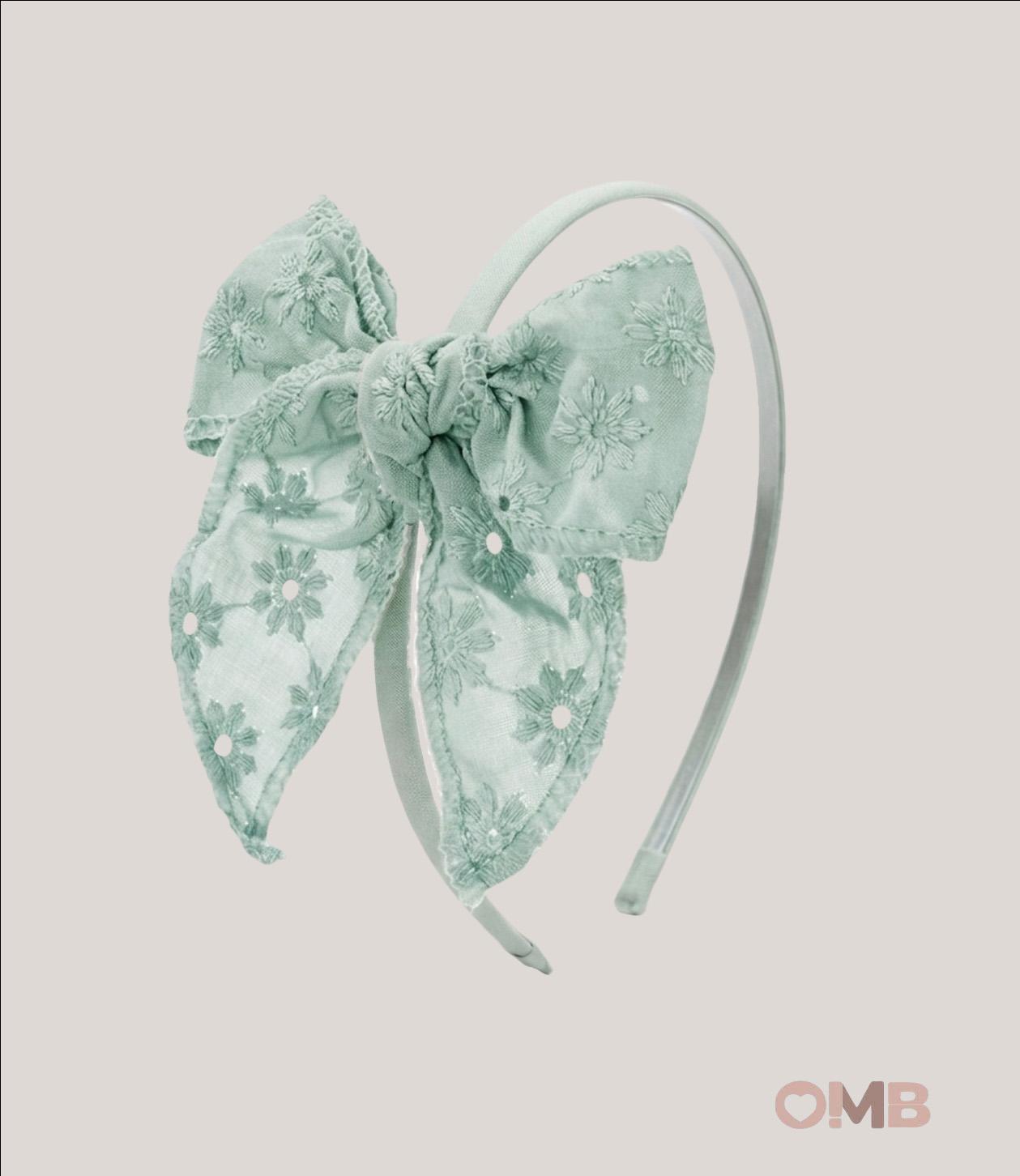 Cerchietto bambina SIENA 6047 Verde<BR/> 6047 VERDE SIENA 