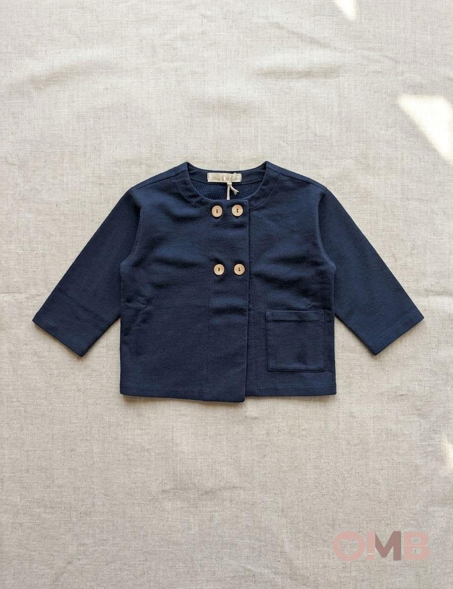 Cardigan neonata ZHOE & TOBIAH FFF13 Blu FFF13 BLU ZHOE & TOBIAH 