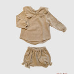 Completo EMMAG neonata 22M-06m Beige 22M-06m cipria EMMAG 