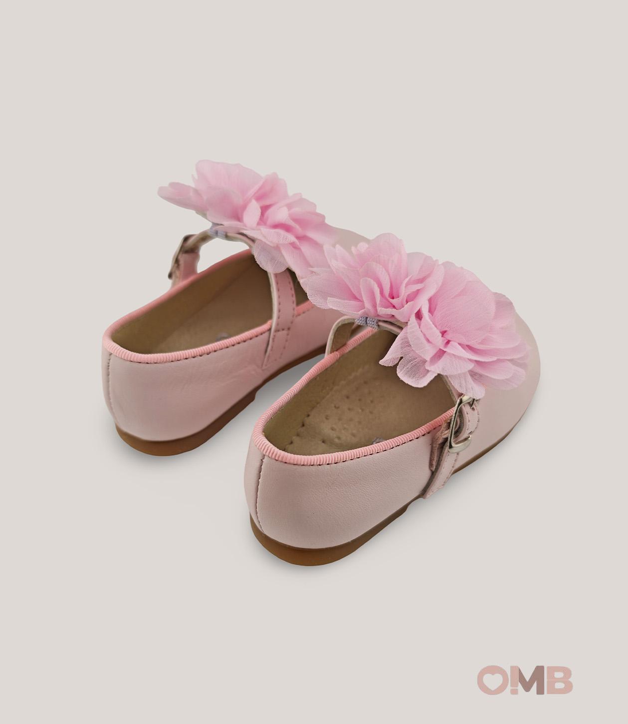 Ballerine bambina PANYNO B3402 Rosa<BR/> B3402 SETA ROSA PANYNO 