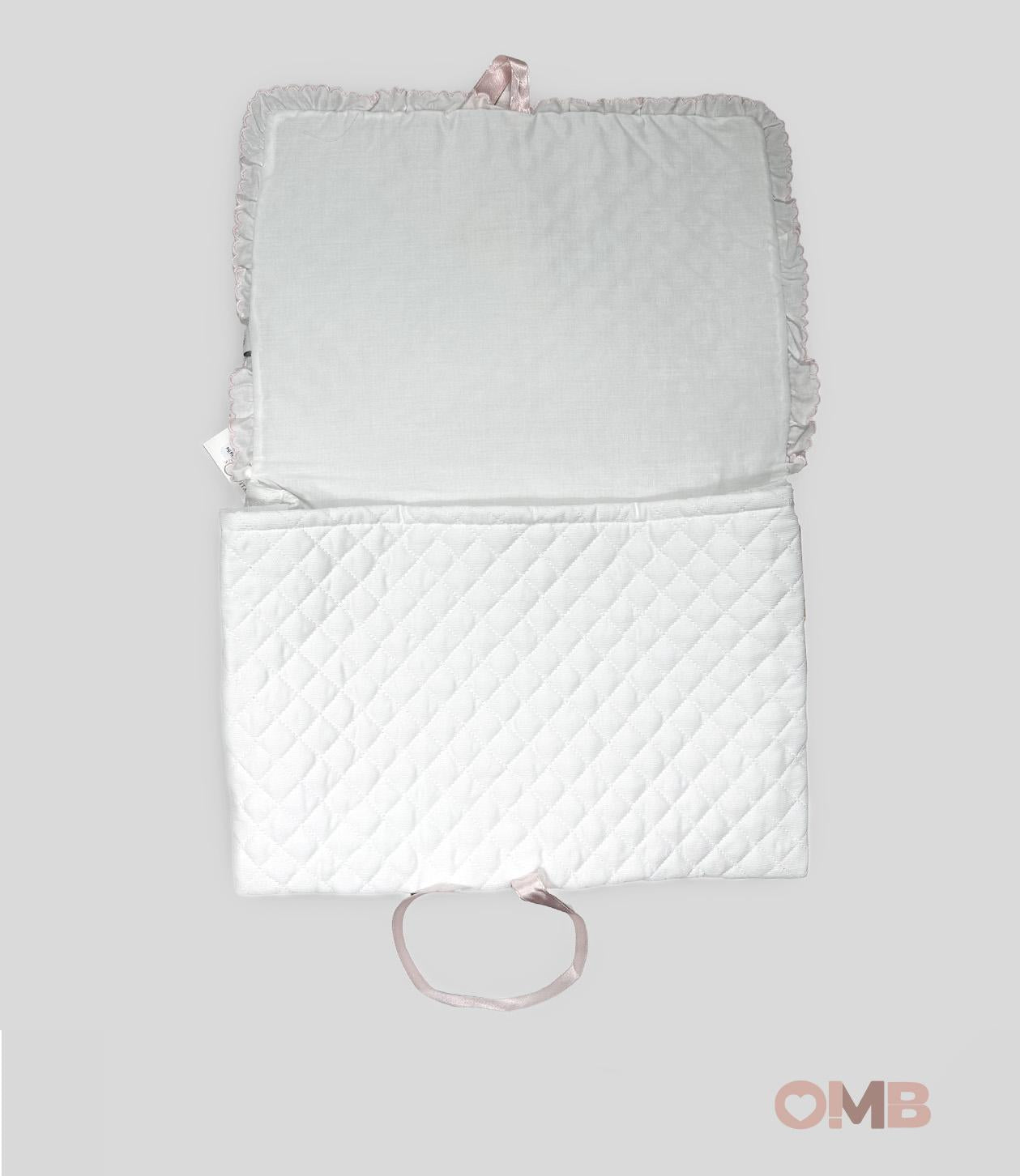 Borsa Primo Cambio Neonata PEPECE' 401 Bianco 401 ROSA PEPECE' 