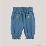 Jeans EMILE ET IDA neonata AD097 Blu AD097 JEANS EMILE ET IDA 