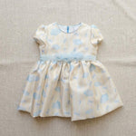 Abito neonata AMBARABA' FF41120 Panna<BR/> FF41120 CIELO/GIALLO AMBARABA' 