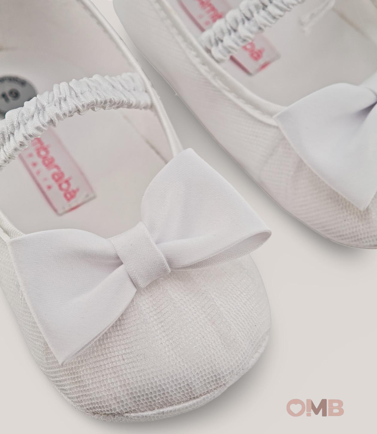 Ballerine neonata AMBARABA' SF4314 Bianche SF4314 BIANCO AMBARABA' 