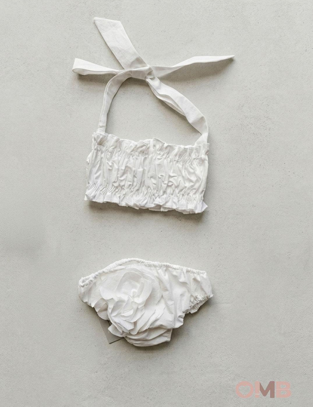 Bikini bambina EMMAG RE05CO18 Bianco RE05-CO18. BIANCO EMMAG 