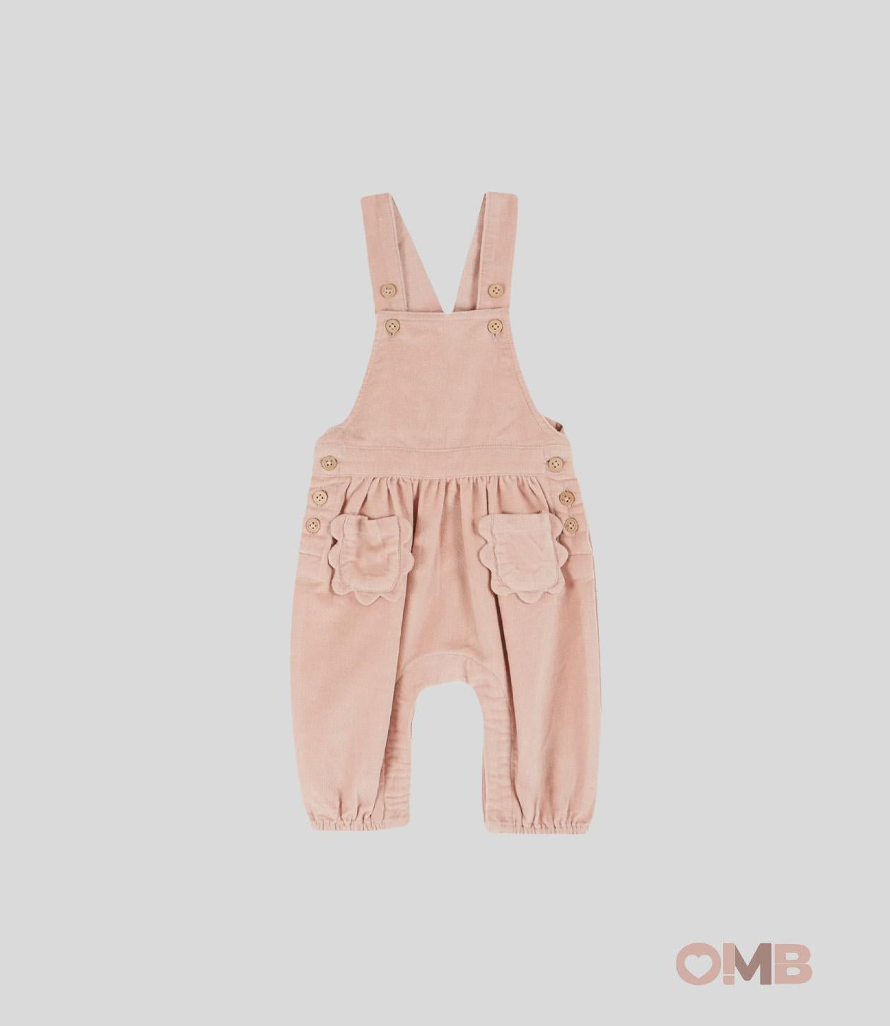 Salopette Emile et Ida neonata AC208A Rosa AC208A ROSA EMILE ET IDA 