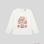 T-shirt bambina MAGIL 26080 Bianca 26080 BIANCO MAGIL 