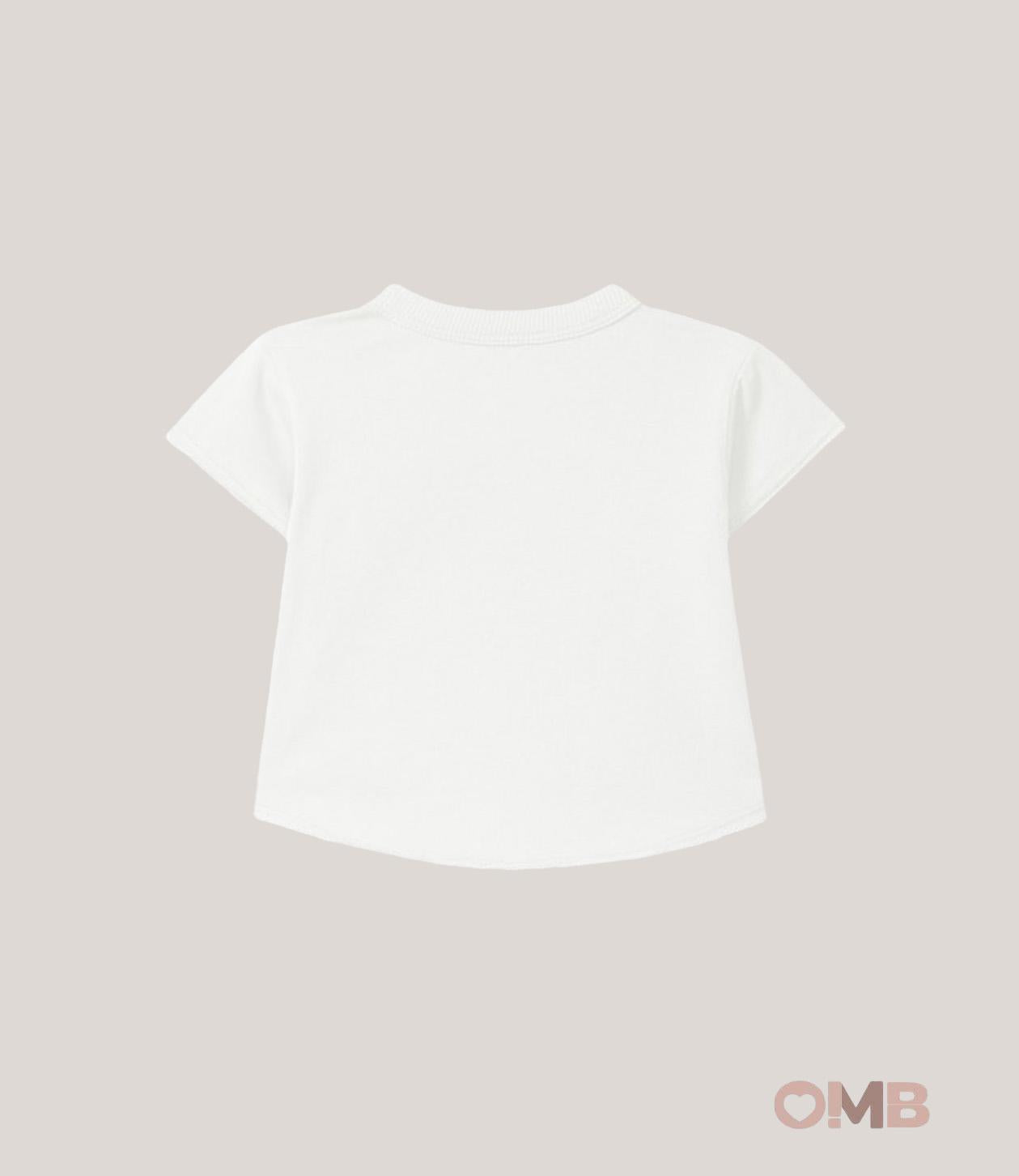 T-shirt neonato SNUG 6S141A Bianca<BR/> 6S141A BIANCO SNUG 