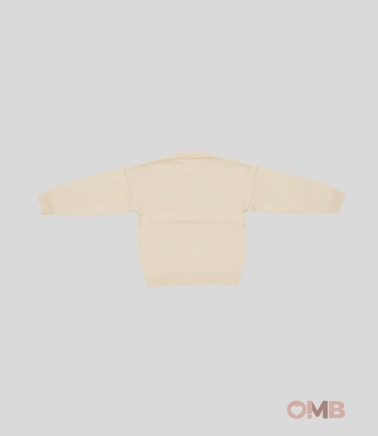 Maglione Manuel Ritz bambino 3144 Beige<BR/> 3144 CREMA MANUEL RITZ 