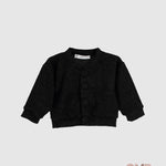 Cardigan Calamaro Baby neonato 14026-B Nero 14026-B NERO CALAMARO BABY 
