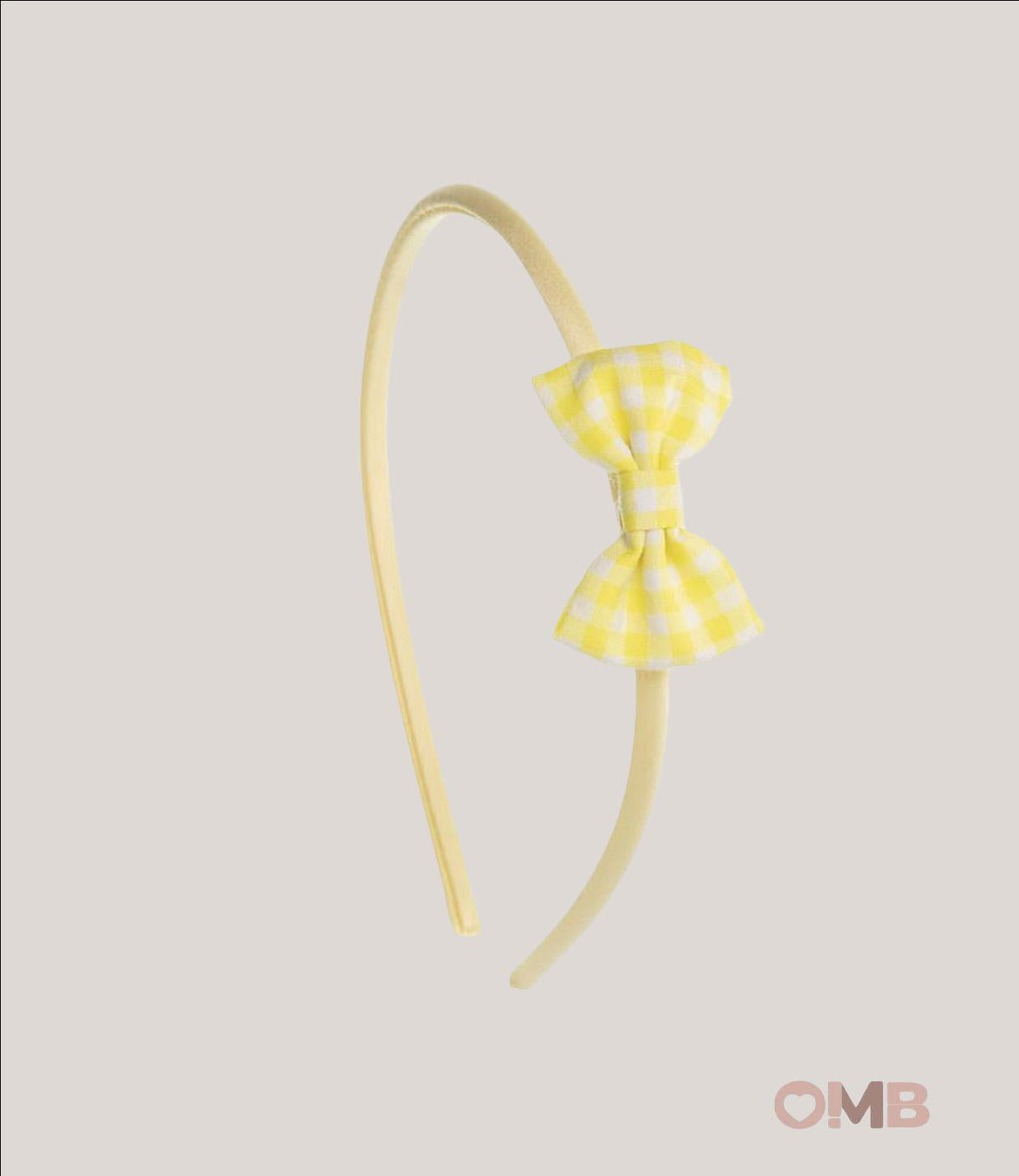 Cerchietto neonata SIENA 6823 Giallo 6823 GIALLO SIENA 
