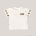 T-shirt neonato MAPERO M33166 Panna M33166 PANNA MAPERO 