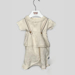 T-shirt Snug neonata 11G02BIANCO ecru 11G02 BIANCO SNUG 