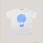 T-shirt bambino AL AGUA PATOS V2682 Bianca V2682 BIANCO AL AGUA PATOS 