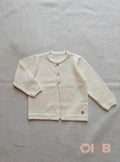 Cardigan neonata GRANLEI 485 Panna