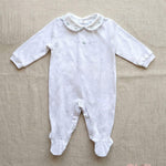 Tutina neonato PEPECE' 7420R4 Bianco 7420R4 BIAMCO-CIELO PEPECE' 