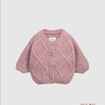 Cardigan Play Up neonata 2AR11402 Rosa 2AR11402 ROSA PLAY UP 