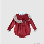 Pagliaccetto VALENTINA BEBES neonata HADA122 Bordeaux HADA122 BORDEAU VALENTINA BEBES 