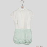 Completo Granlei neonato 194 bianco 193 VERDE GRANLEI 