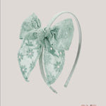 Cerchietto bambina SIENA 6047 Verde<BR/> 6047 VERDE SIENA 
