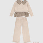 Tuta Lalalu bambina MGL190-PML90 Beige<BR/> MGL190-PML90 CREMA LALALU 